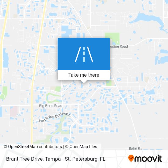 Mapa de Brant Tree Drive