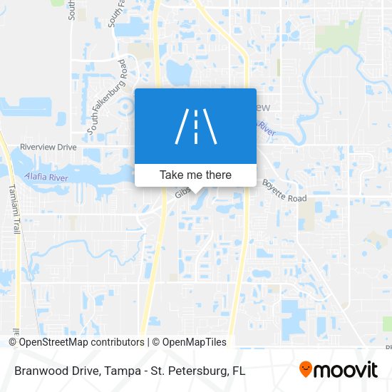 Mapa de Branwood Drive