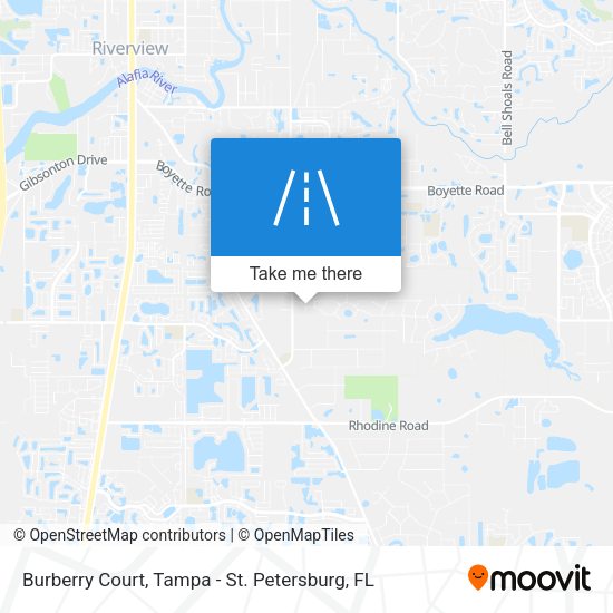 Burberry Court map