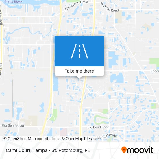 Cami Court map