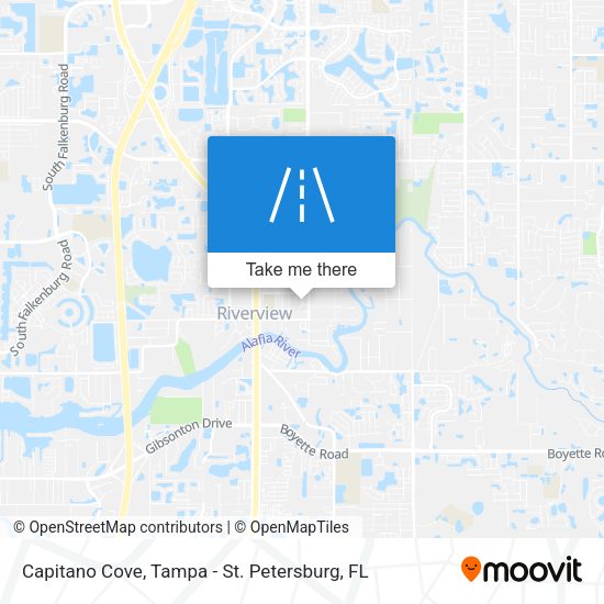 Capitano Cove map