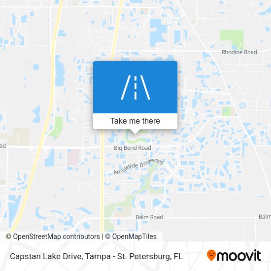 Mapa de Capstan Lake Drive