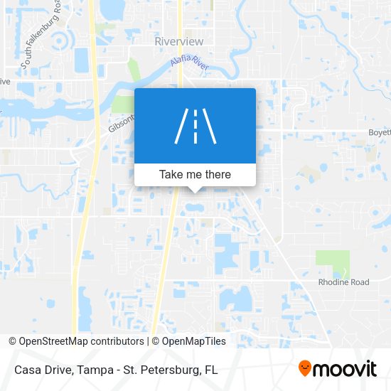 Mapa de Casa Drive