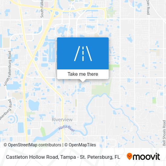 Mapa de Castleton Hollow Road