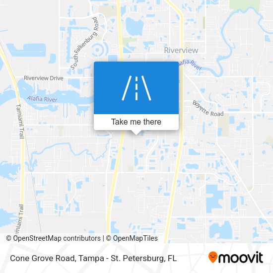 Mapa de Cone Grove Road