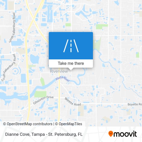 Dianne Cove map