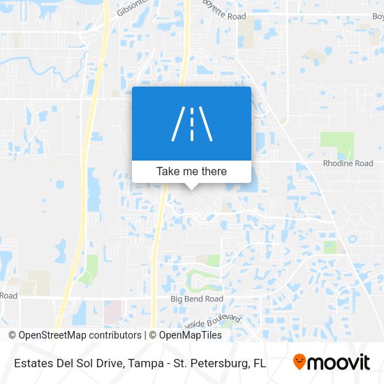 Mapa de Estates Del Sol Drive