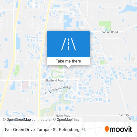 Mapa de Fair Green Drive