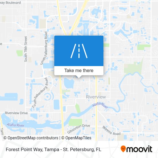 Mapa de Forest Point Way