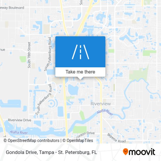 Mapa de Gondola Drive