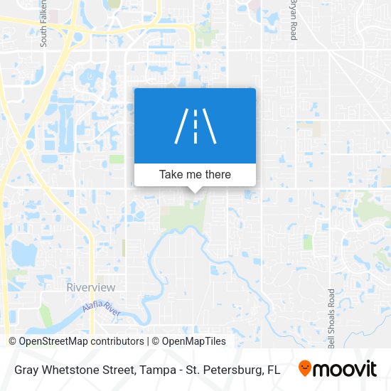 Gray Whetstone Street map