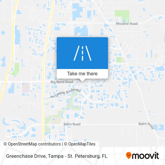 Mapa de Greenchase Drive