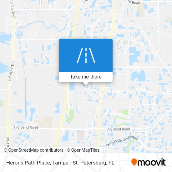Mapa de Herons Path Place