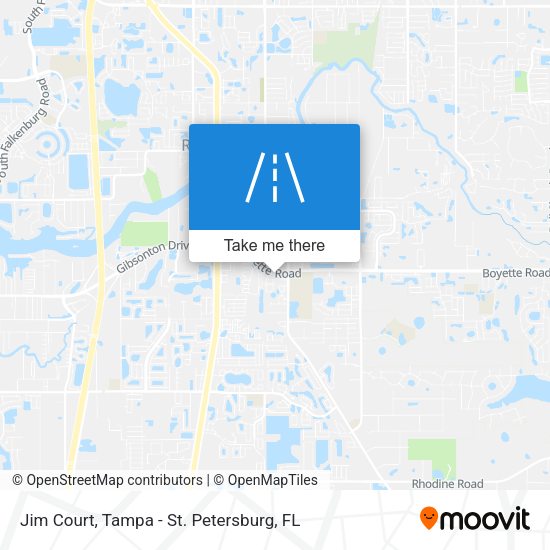 Jim Court map
