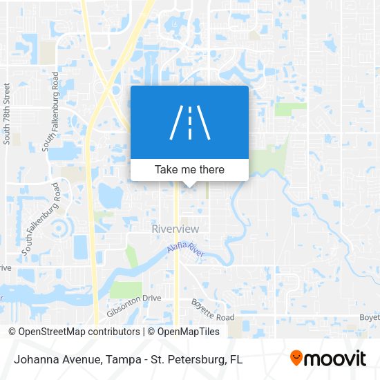Johanna Avenue map