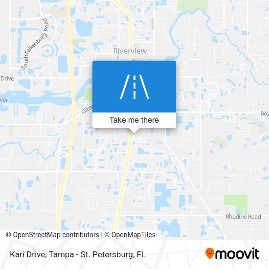 Mapa de Kari Drive