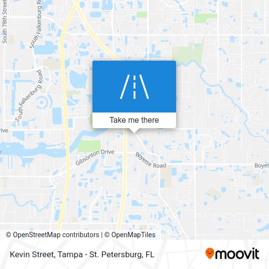 Mapa de Kevin Street