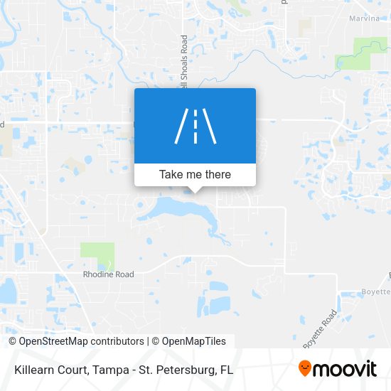 Killearn Court map