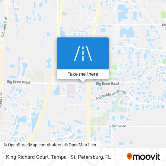Mapa de King Richard Court