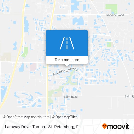 Laraway Drive map