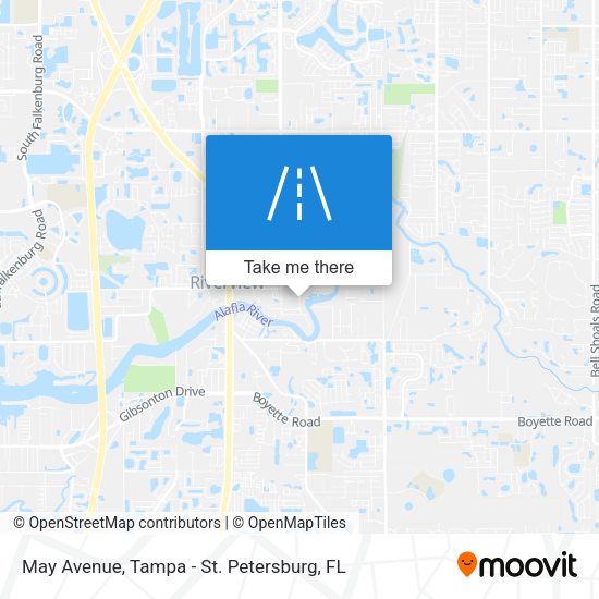 Mapa de May Avenue
