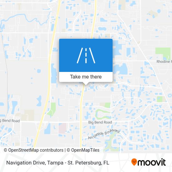 Navigation Drive map