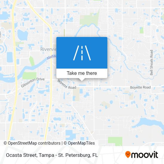 Ocasta Street map