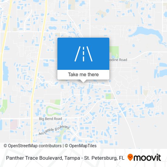 Mapa de Panther Trace Boulevard