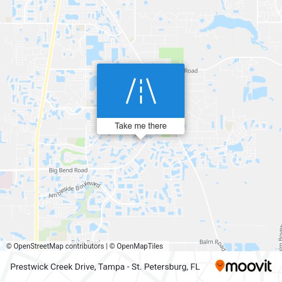 Mapa de Prestwick Creek Drive