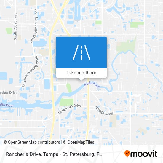 Mapa de Rancheria Drive