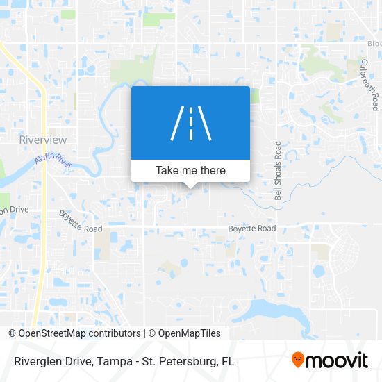 Mapa de Riverglen Drive