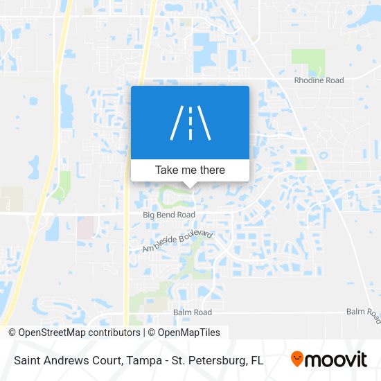 Mapa de Saint Andrews Court