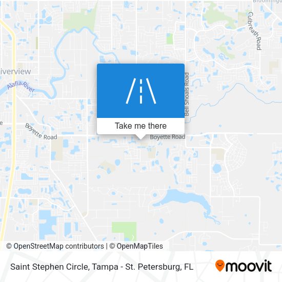 Mapa de Saint Stephen Circle