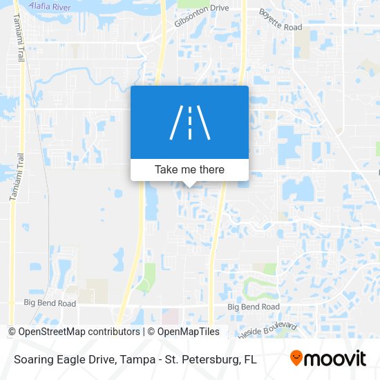 Soaring Eagle Drive map