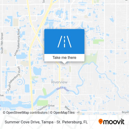 Mapa de Summer Cove Drive