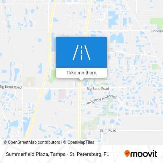 Summerfield Plaza map