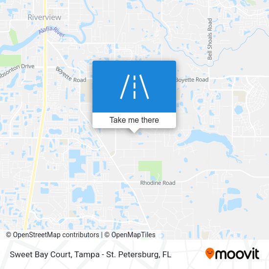 Sweet Bay Court map