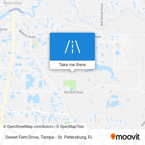 Mapa de Sweet Fern Drive