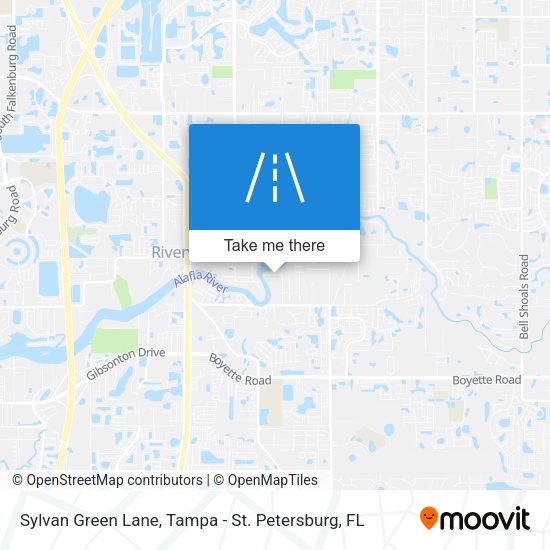 Mapa de Sylvan Green Lane