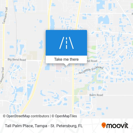 Tall Palm Place map