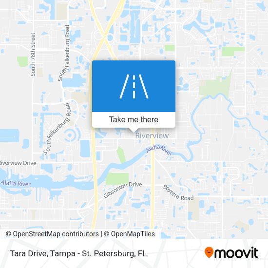 Mapa de Tara Drive