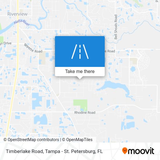 Mapa de Timberlake Road