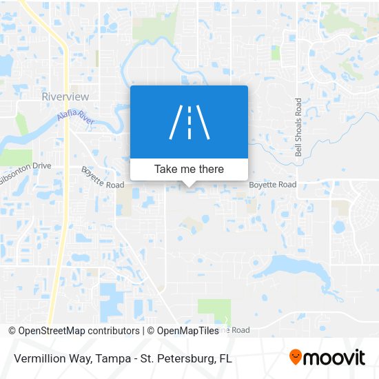 Vermillion Way map