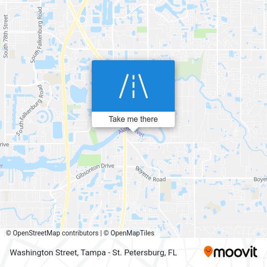 Mapa de Washington Street