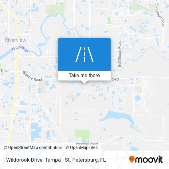 Wildbrook Drive map