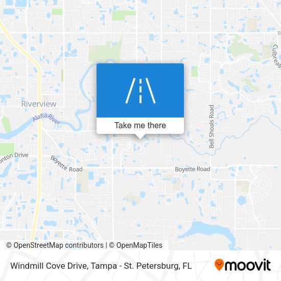 Mapa de Windmill Cove Drive