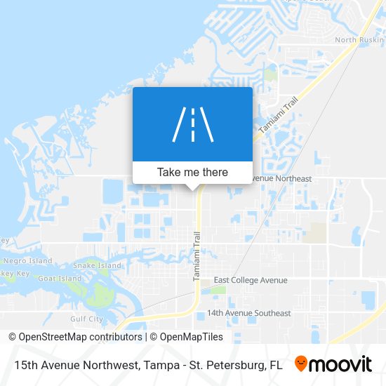 Mapa de 15th Avenue Northwest