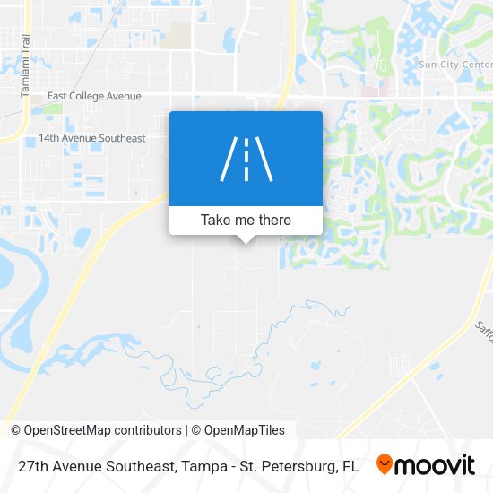 27th Avenue Southeast map