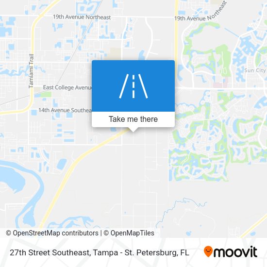 Mapa de 27th Street Southeast
