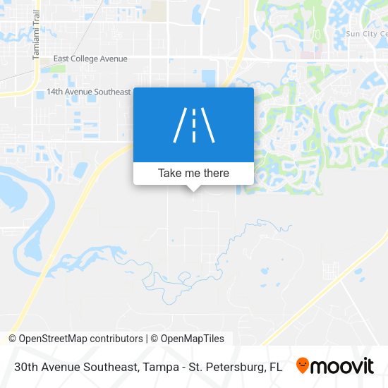 Mapa de 30th Avenue Southeast